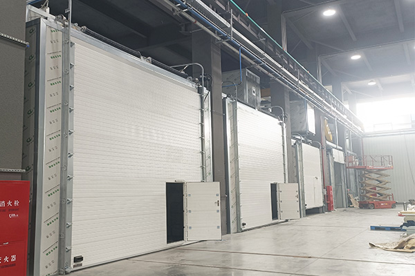 industrial sectional door