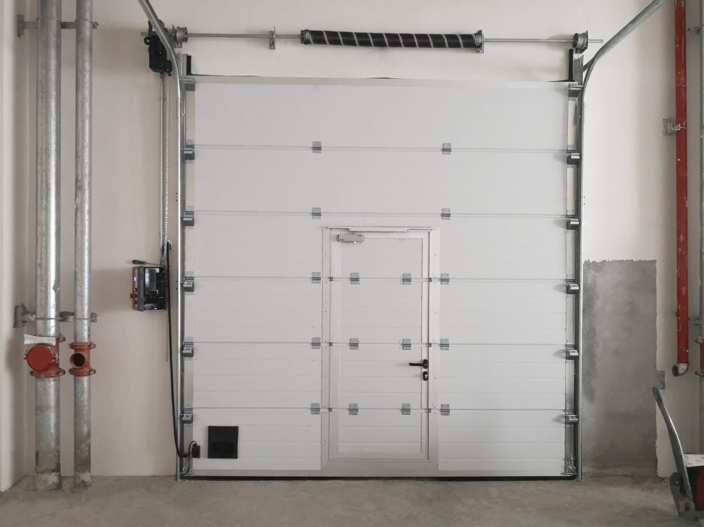 industrial sectional steel doors