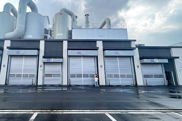 aluminum spiral high-speed doors pic