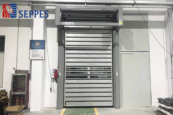 insulated spiral doors