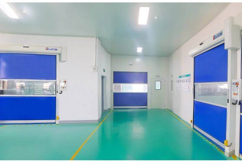 food processing door