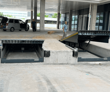 hydraulic dock levelers