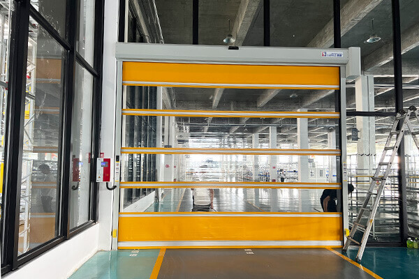 high speed pvc roller doors