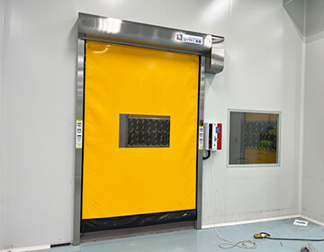 high speed zipper door