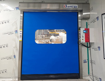high speed zipper door