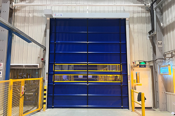 high speed stacking door