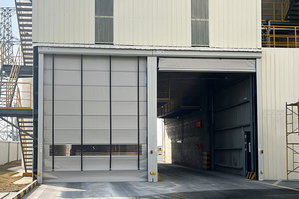 high speed stacking door