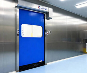 high speed pvc roll up door
