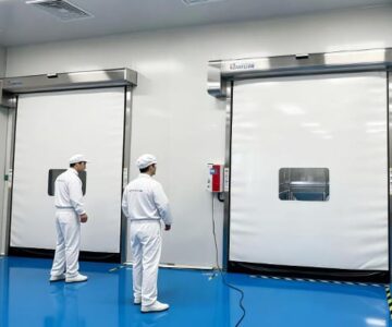 high speed pvc roll up door