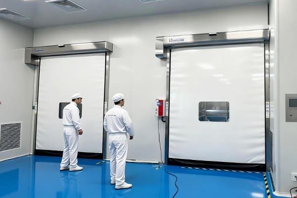 high speed pvc roll up door