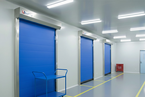 high speed cold storage door pic