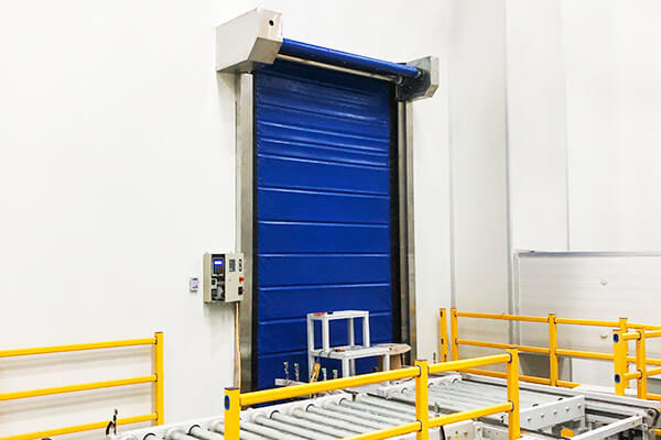 high speed cold storage door pic