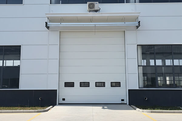 commercial sectional overhead door pic