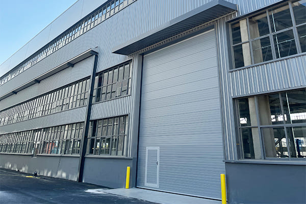 commercial sectional overhead door pic