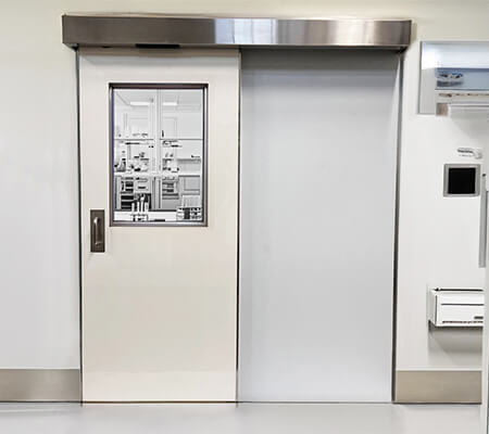 cleanroom sliding door pic