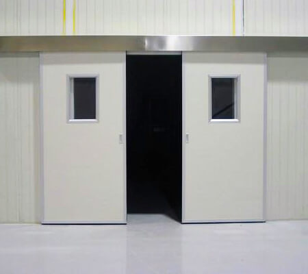 cold storage sliding door pic