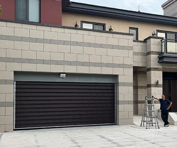 spiral garage door pic