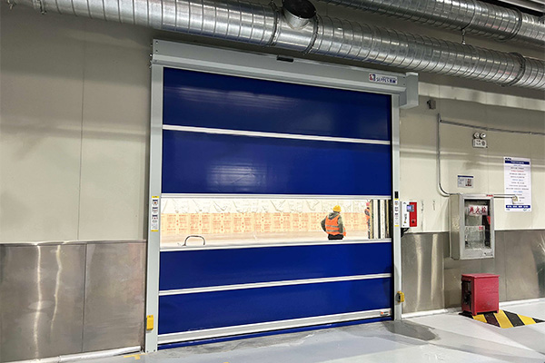 high speed pvc roll up door pic