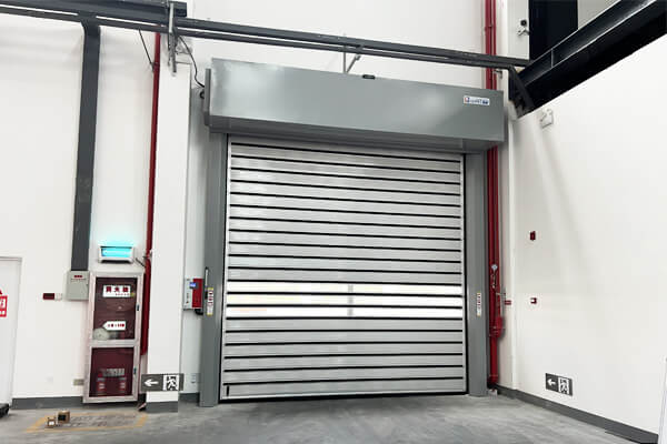aluminum rigid rapid door pic