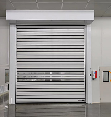aluminum rigid roller shutter door pic