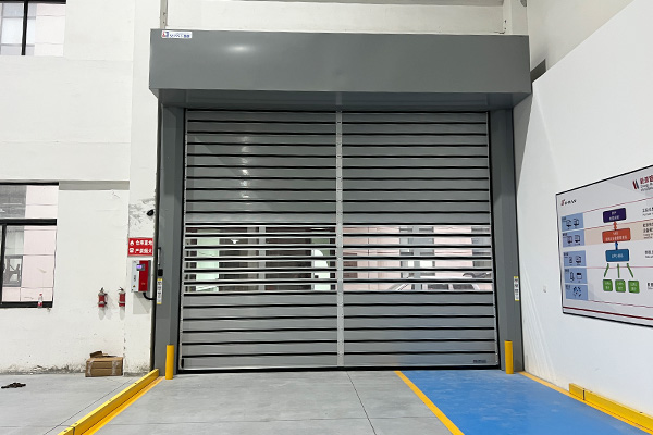 aluminum rigid high speed rolling doors pic