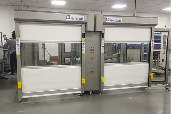 high-speed machine protection doors pic