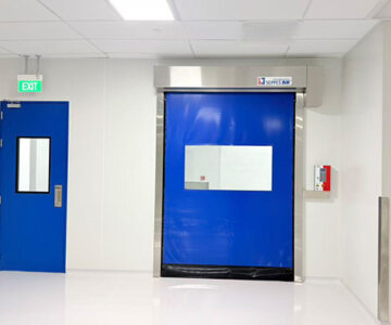 clean room high speed door solution