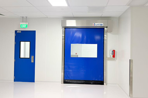 clean room high speed door solution