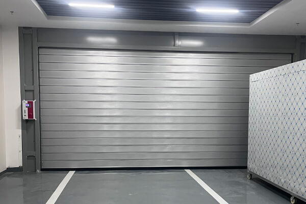 high speed parking garage doors